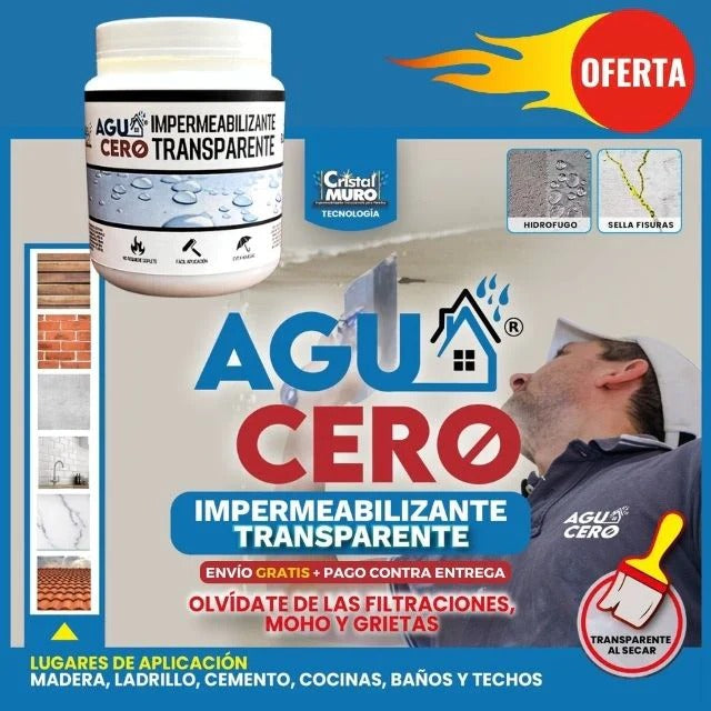 💧SELLADOR IMPERMEABILIZANTE 500mg | OBSEQUIO BROCHA TIPO PROFESIONAL🖌️