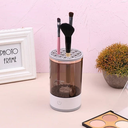 ⭐GlamGlide Cleaner | Limpiador de brochas eléctrico 🖌️