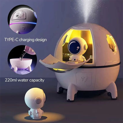 Humificador Difusor Astronauta - Elimina malos olores y refresca tu hogar