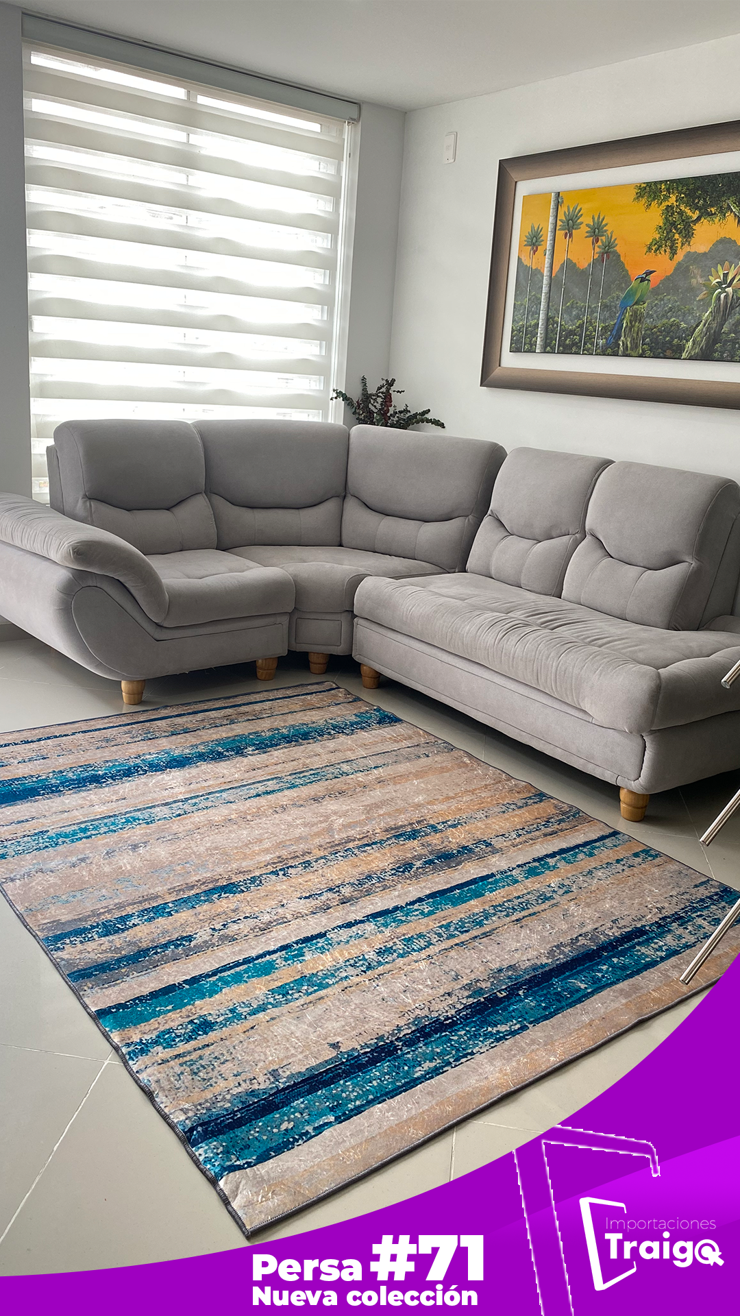 ⭐Alfombras persas 2m x 1.50cm | Arte para tu hogar 🏠