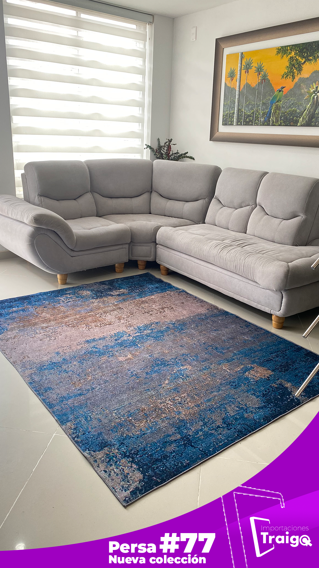 ⭐Alfombras persas 2m x 1.50cm | Arte para tu hogar 🏠