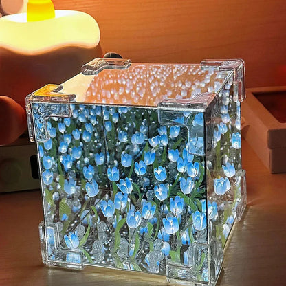 Eternal Tulip Glow Lamp | El mejor regalo para sorprender