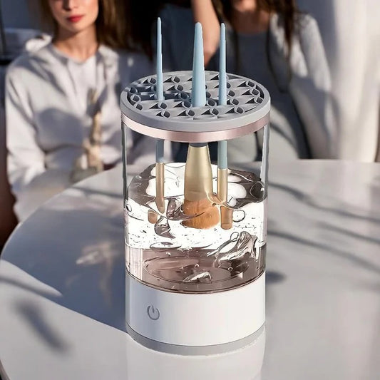 ⭐GlamGlide Cleaner | Limpiador de brochas eléctrico 🖌️